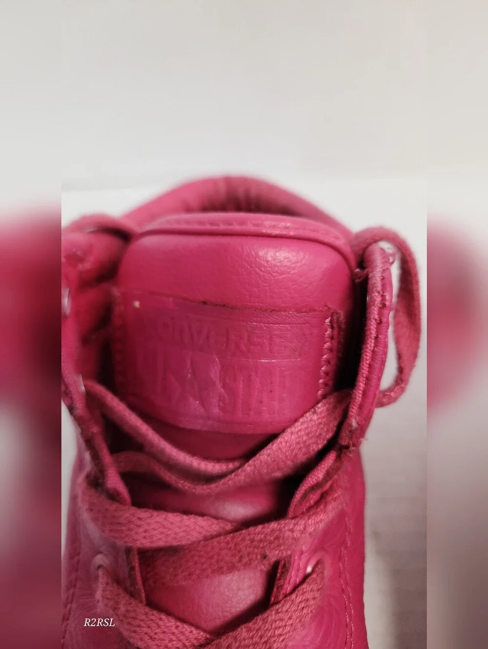 Converse Chuck Taylor All Star Street High Top Leather Pink Youth 3 Barbiecore